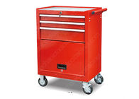Tall Metal Mechanic Tool Cabinet Mobile Locking Rolled Drawer Edges Custom Color